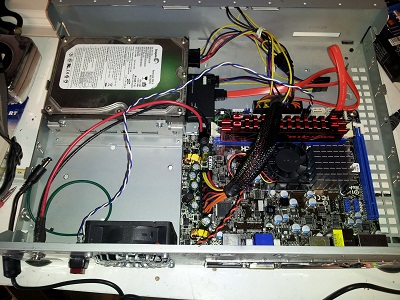 New components installed in TiVo case