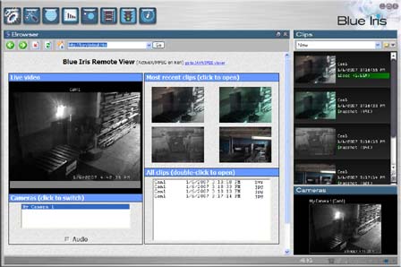 Blue Iris video security software